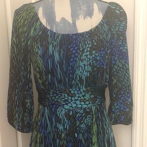 Suzi Chin for Maggie Boutique Dress, Size 6 EUC